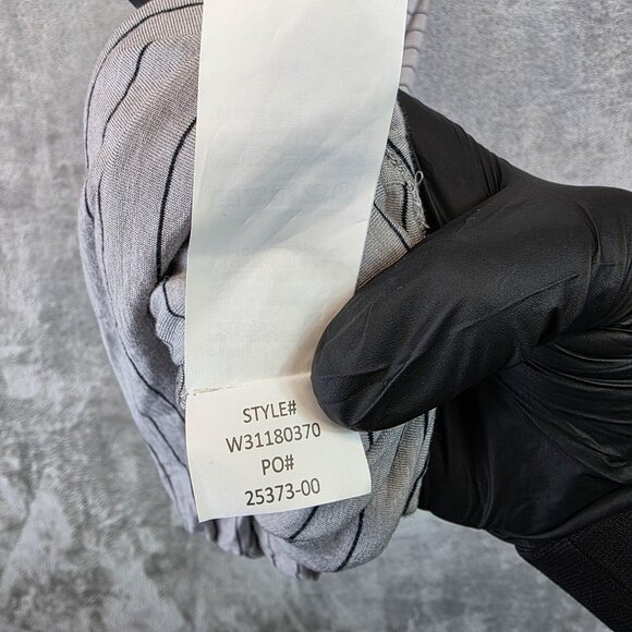 prAna Dress Womens Small Striped Ruched Stretch Short Sleeve Casual W31180370 - Picture 9 of 10